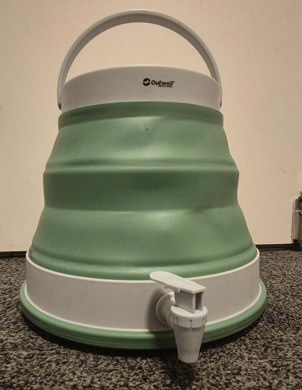 Outwell Collaps Watertank 12L Shadow Green - Opvouwbaar, Ophalen, Zo goed als nieuw