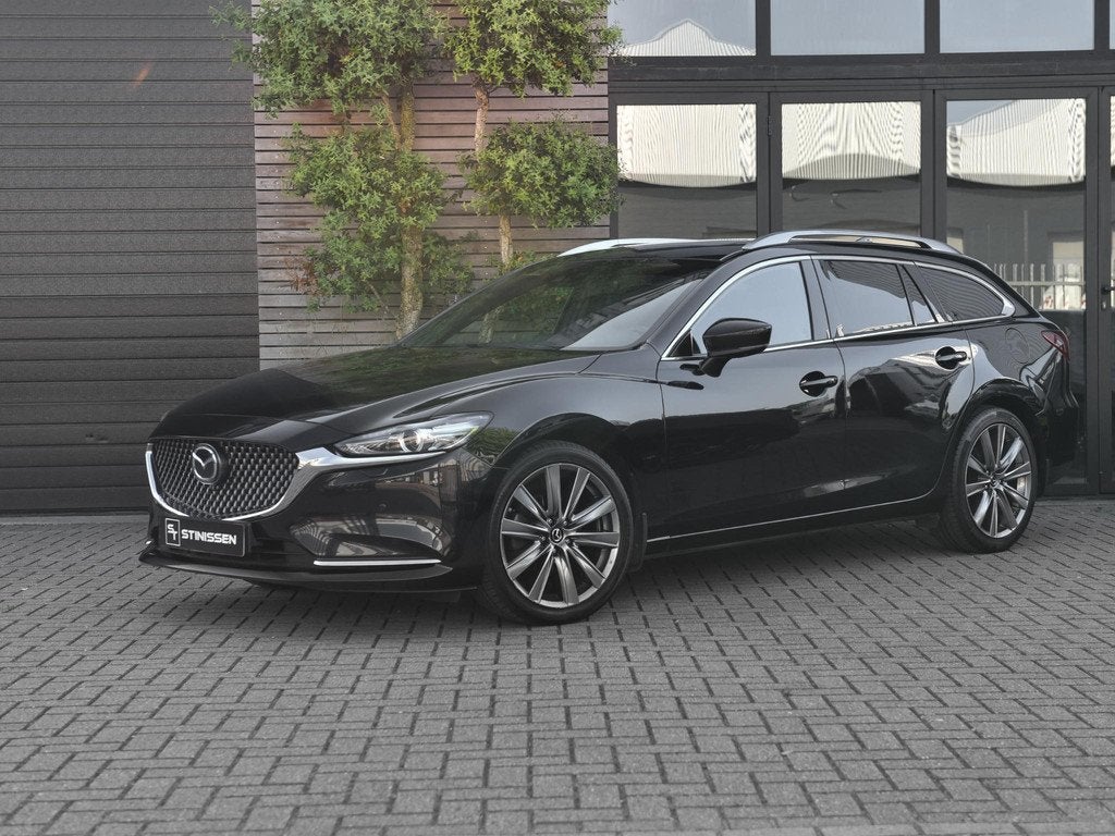 Mazda 6 Sportbreak 2.5 SkyActiv-G 194 Signature Schuifdak Tr, 15 km/l, Gebruikt, 4 cilinders, 6 sportbreak