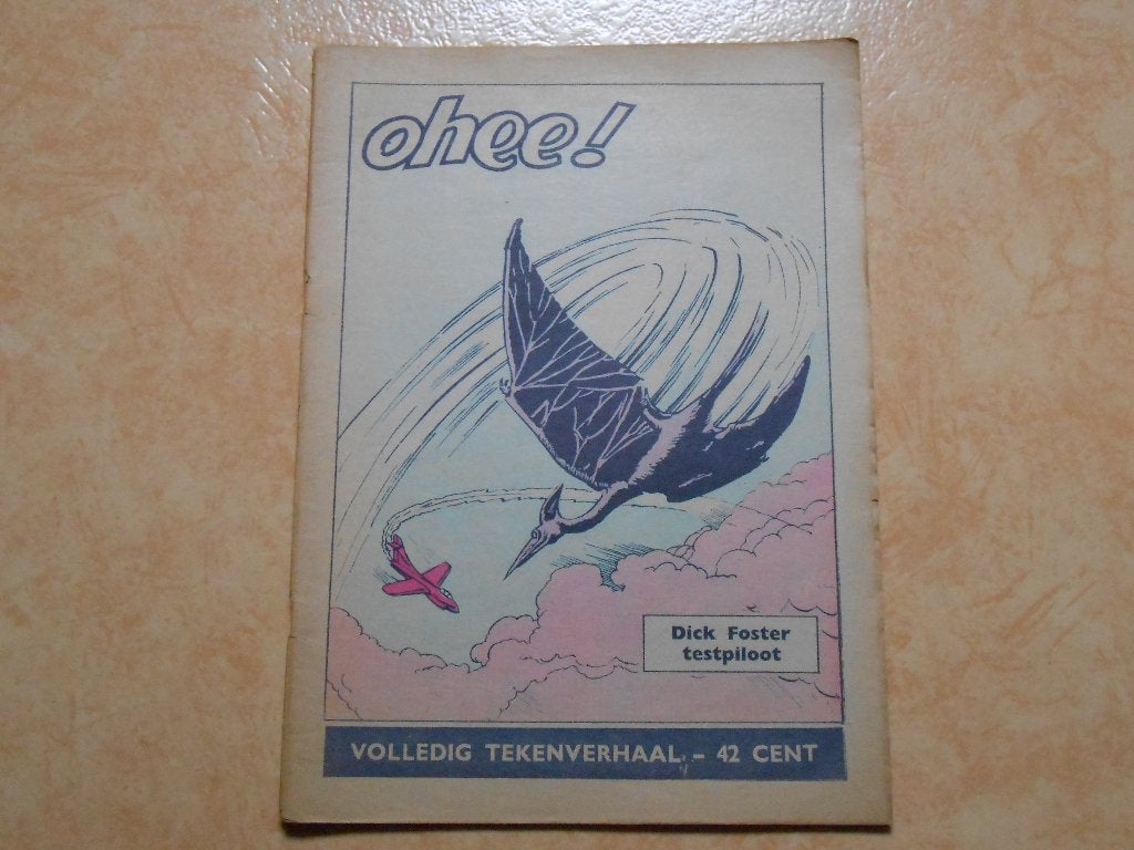 ohee 19b Testpiloot 1963 1 ste druk. Nederlandse versie., Boeken, Stripboeken, Eén stripboek, Ophalen of Verzenden, Zo goed als nieuw