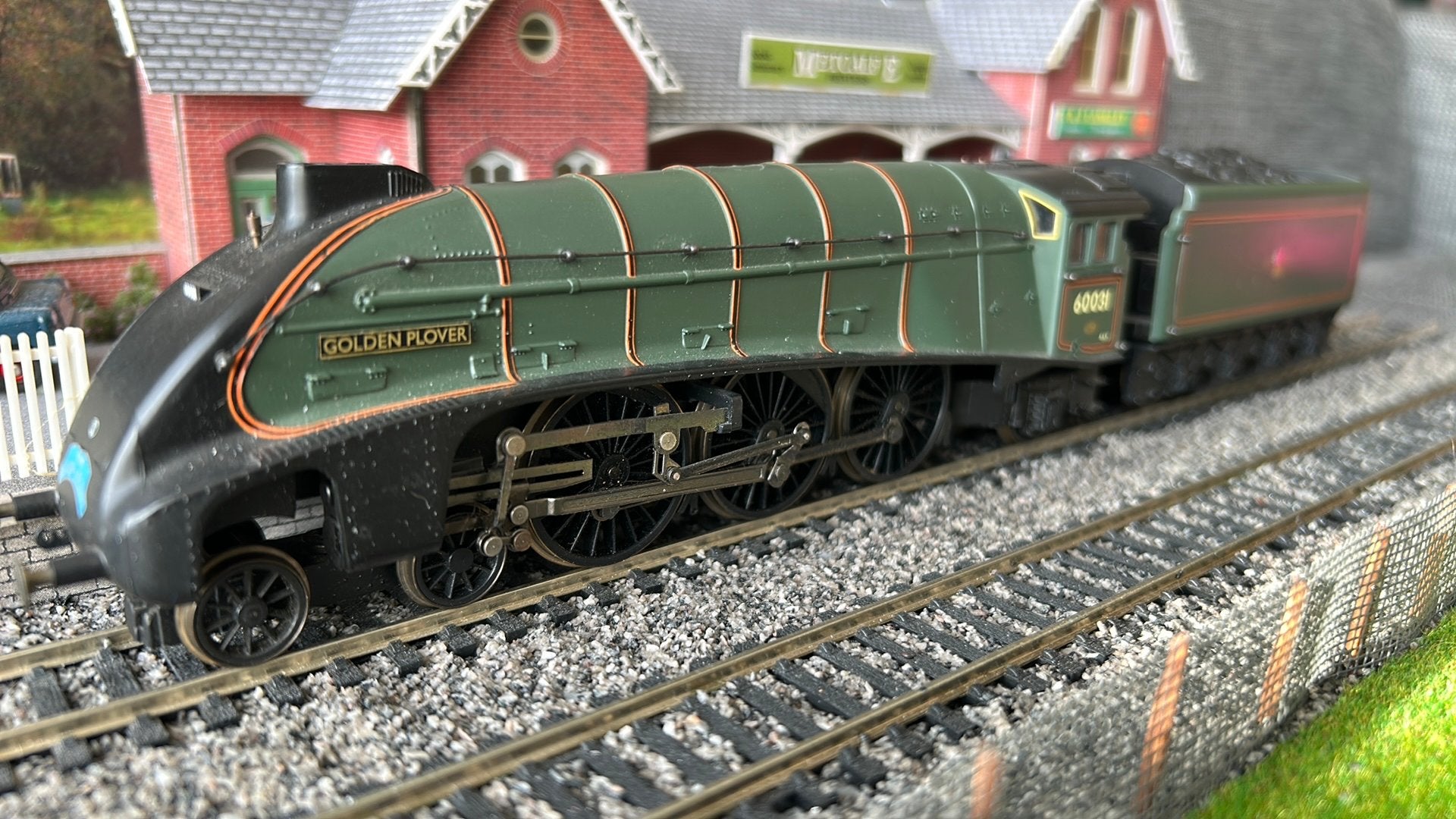 Hornby Class A4 ‘Golden Plover’ Digitaal, Overige merken, Gebruikt, Ophalen of Verzenden, Gelijkstroom