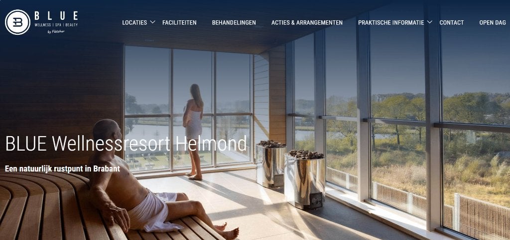 6 Blue Wellness / Sauna e-tickets wellness spa ontspanning, Drie personen of meer, Cadeaubon, Spa of Sauna