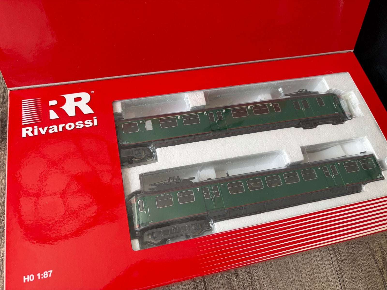 Rivarossi H0 NS Mat '46 Treinstel Groen Digitaal, Hobby en Vrije tijd, Modeltreinen | H0, Treinset, Gelijkstroom, Ophalen of Verzenden