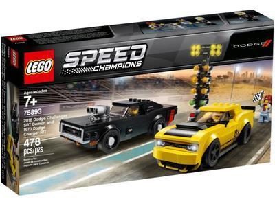 Lego 75893 Dodge Challenger and Dodge Charger, Kinderen en Baby's, Speelgoed | Duplo en Lego, Nieuw, Complete set, Compleet, Lego