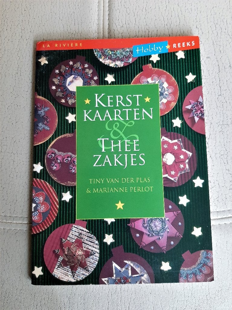 Kerstkaarten & Theezakjes-Tiny van der Plas-Marianne Perlot, Ophalen of Verzenden, Scrapbooking en Knutselen, Tiny van der Plas