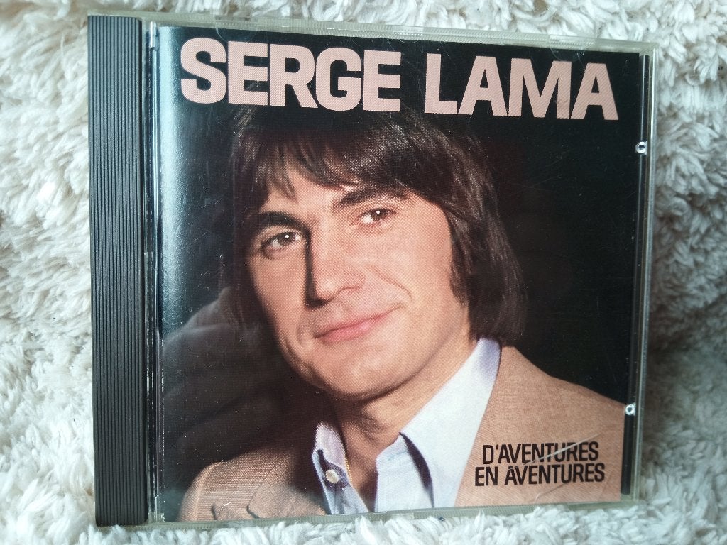 Serge Lama - d'Aventures en Aventures (CD)', Cd's en Dvd's, Ophalen of Verzenden, Zo goed als nieuw, Album