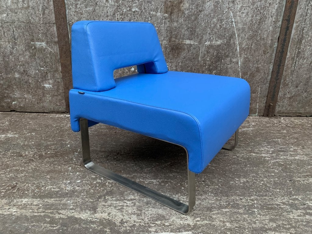 Fauteuil Rono - Almachair OPRUIMING - Van € 345 Voor € 100, Ophalen of Verzenden, Nieuw, Leer