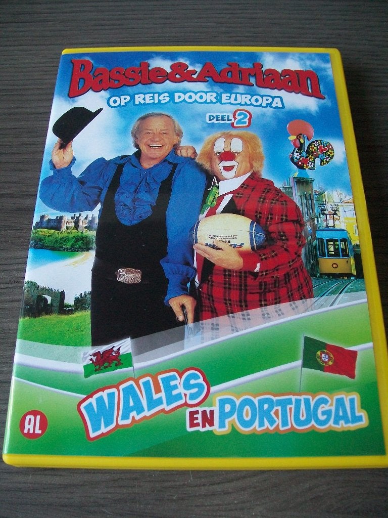 Bassie en Adriaan: Op Reis door Europa deel 2 nieuw (2015), Cd's en Dvd's, Avontuur, Alle leeftijden, Zo goed als nieuw, Film