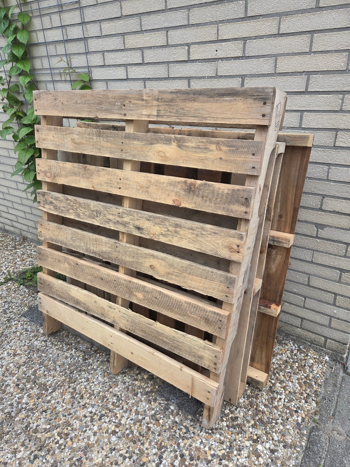 5 pallets gratis, Ophalen, Overige houtsoorten, Minder dan 200 cm, Pallet