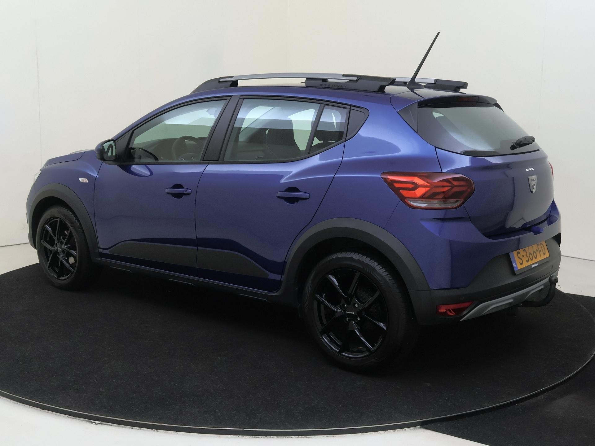 Dacia Sandero Stepway 1.0 TCe 90 Comfort | airco | Apple Car, Gebruikt, Euro 6, Blauw, 49 €/maand