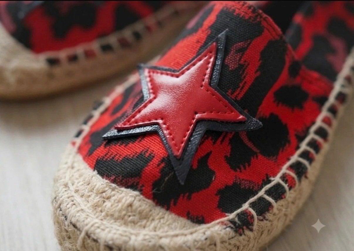 NIK&NIK by Nikkie Espadrilles Rood/Zwart Maat 34, Ophalen, Meisje, Schoenen, Nieuw