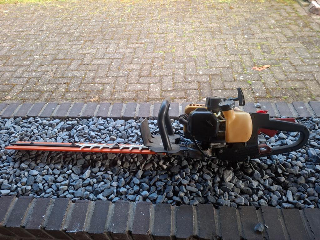 Stiga heggenschaar opknapper, Ophalen, Gebruikt, Benzine, Stiga