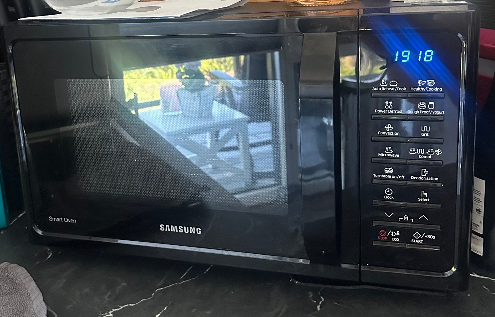Samsung Combimagnetron - smart oven, Witgoed en Apparatuur, Magnetrons, Ophalen, Combimagnetron, Gebruikt, Grill