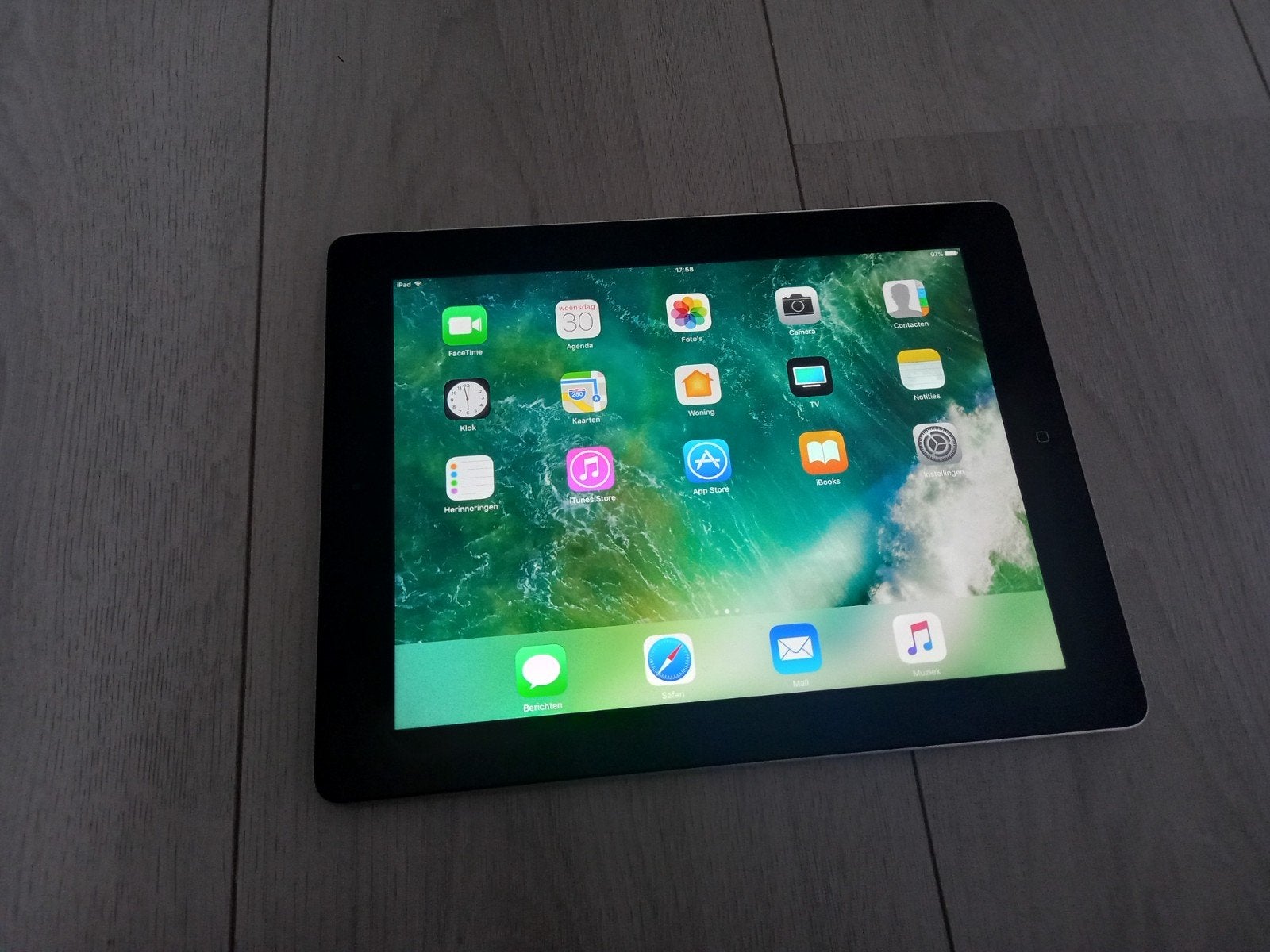 Apple iPad 4e generatie - 16GB - Wi-Fi - Zilver, 10 inch, Apple iPad, Ophalen of Verzenden, Zo goed als nieuw
