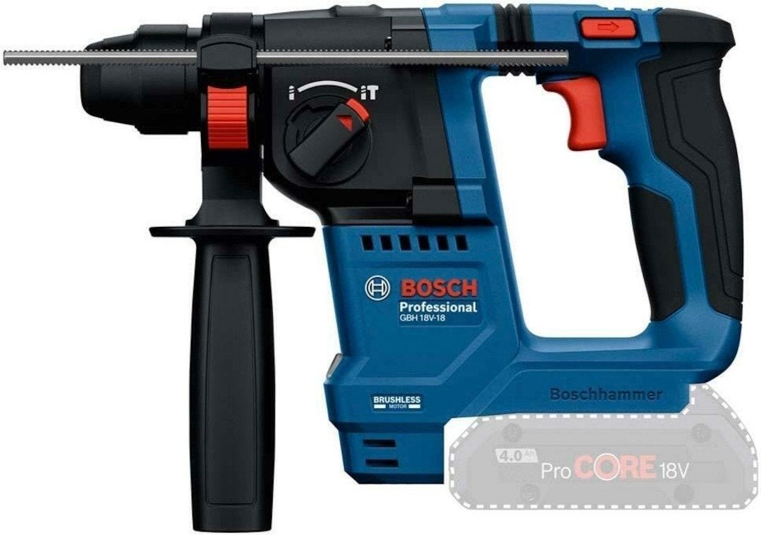 BOSCH GBH 18V-18 Accu-boorhamer SDS plus (excl. accu/lader), Boor- en/of Breekhamer, Nieuw, Robert Bosch Power Tools GmbH, Max-Lang-Straße 40-46, 70771 Leinfelden-Echterdingen, Duitsland