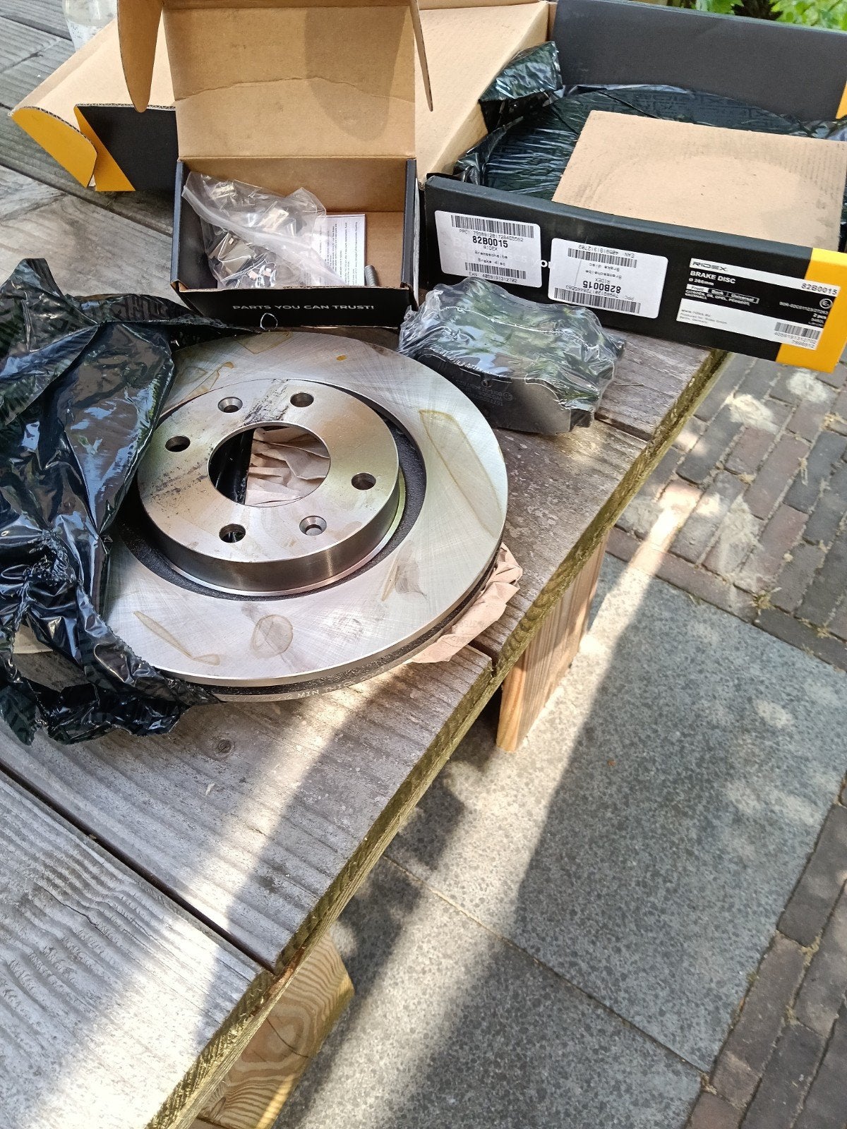 Voor remschijf setCitroen Xsara Picasso, Auto-onderdelen, Ophalen of Verzenden, Nieuw