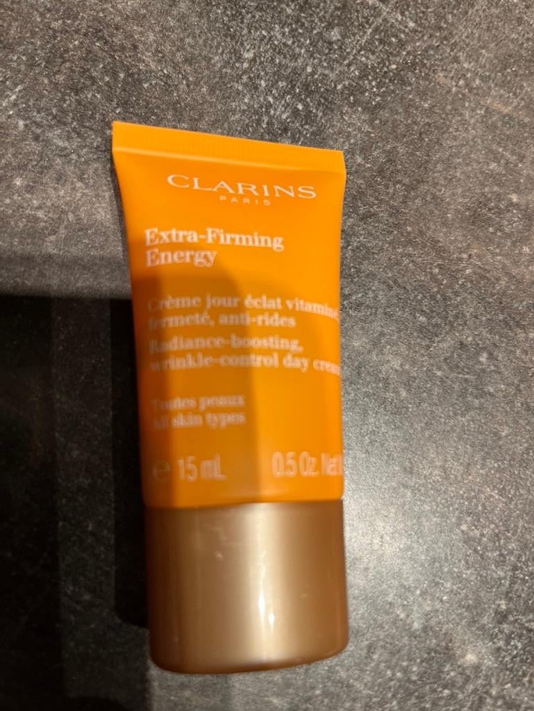 gezichtscreme nieuw Clarins Extra firme 15 ml, Verzenden, Nieuw, Gehele gezicht, Verzorging