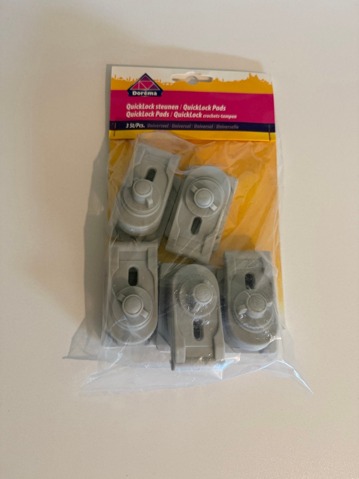Dorema Quicklock voortent clips - 5 stuks, nieuw, Ophalen of Verzenden, Nieuw