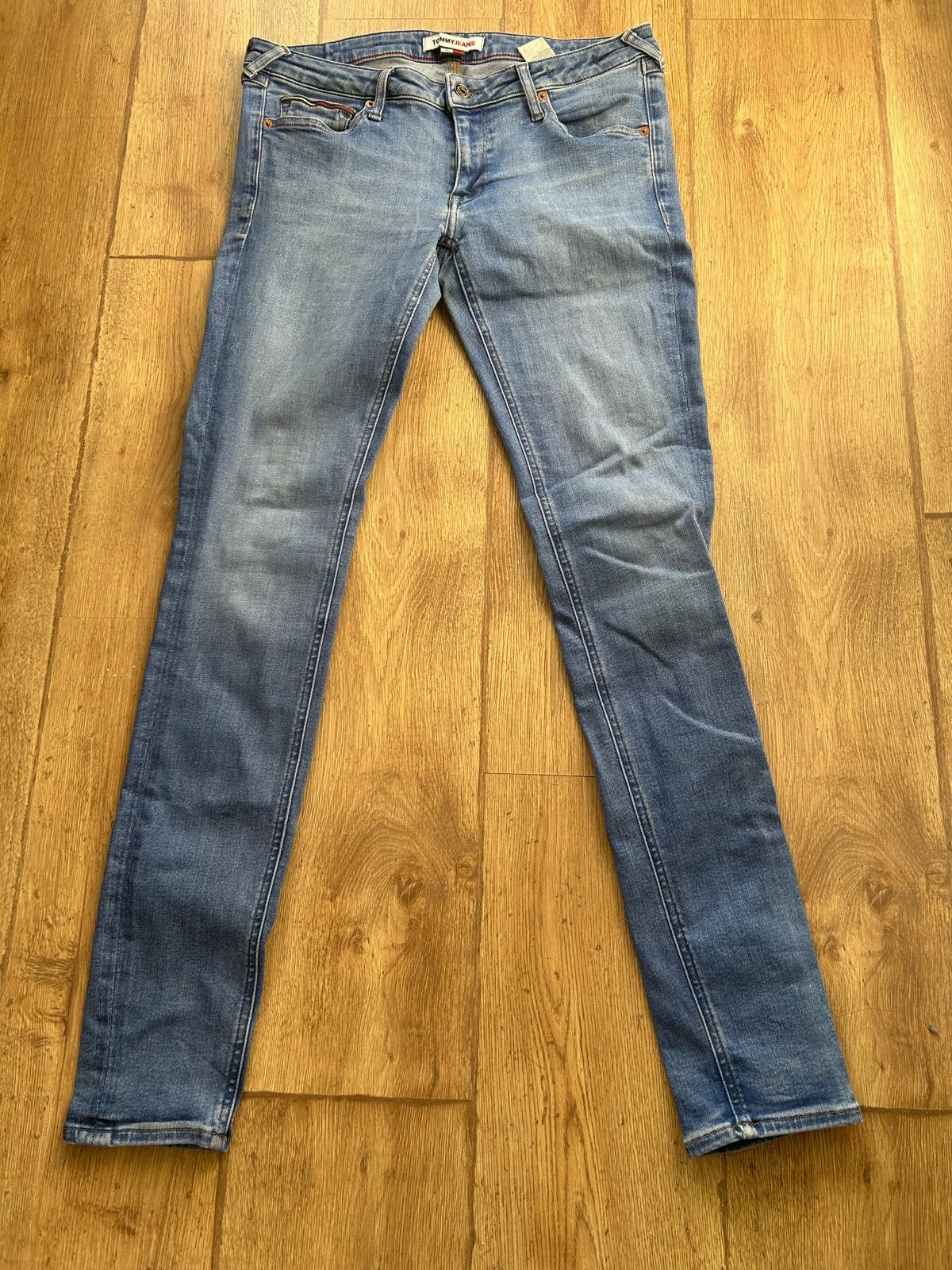 Tommy Hilfiger Jeans Sophie Low Rise Skinny W32 L34, Ophalen of Verzenden, Gedragen, Blauw, Overige jeansmaten