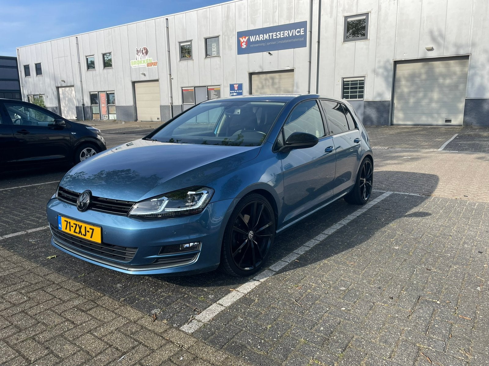 Volkswagen Golf 7 1.4 TSI DSG Highline | 170PK, Auto's, 4 cilinders, Blauw, Origineel Nederlands, 1395 cc