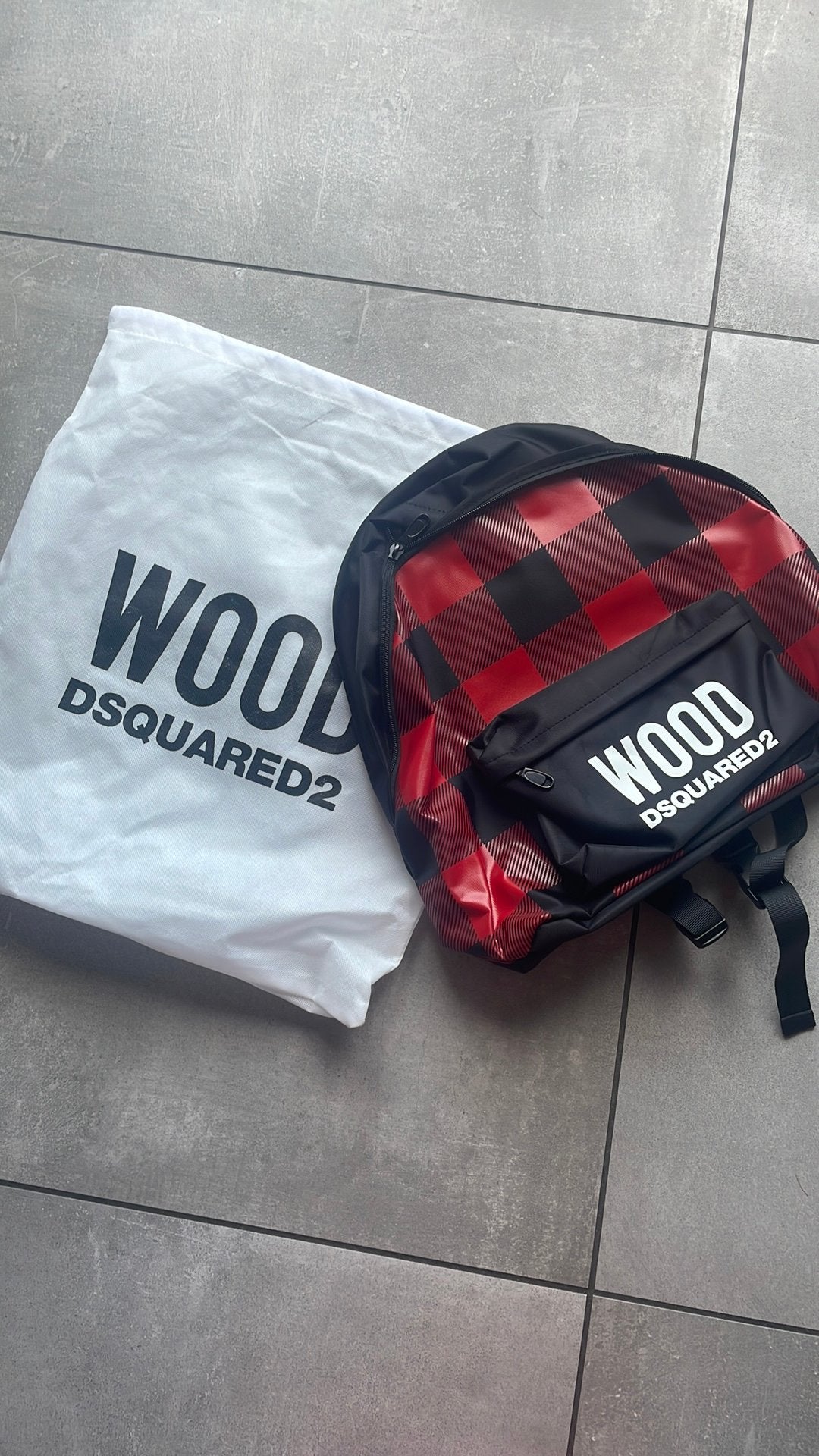 Dsquared2 wood rugzak nieuw!!, Verzenden, Nieuw
