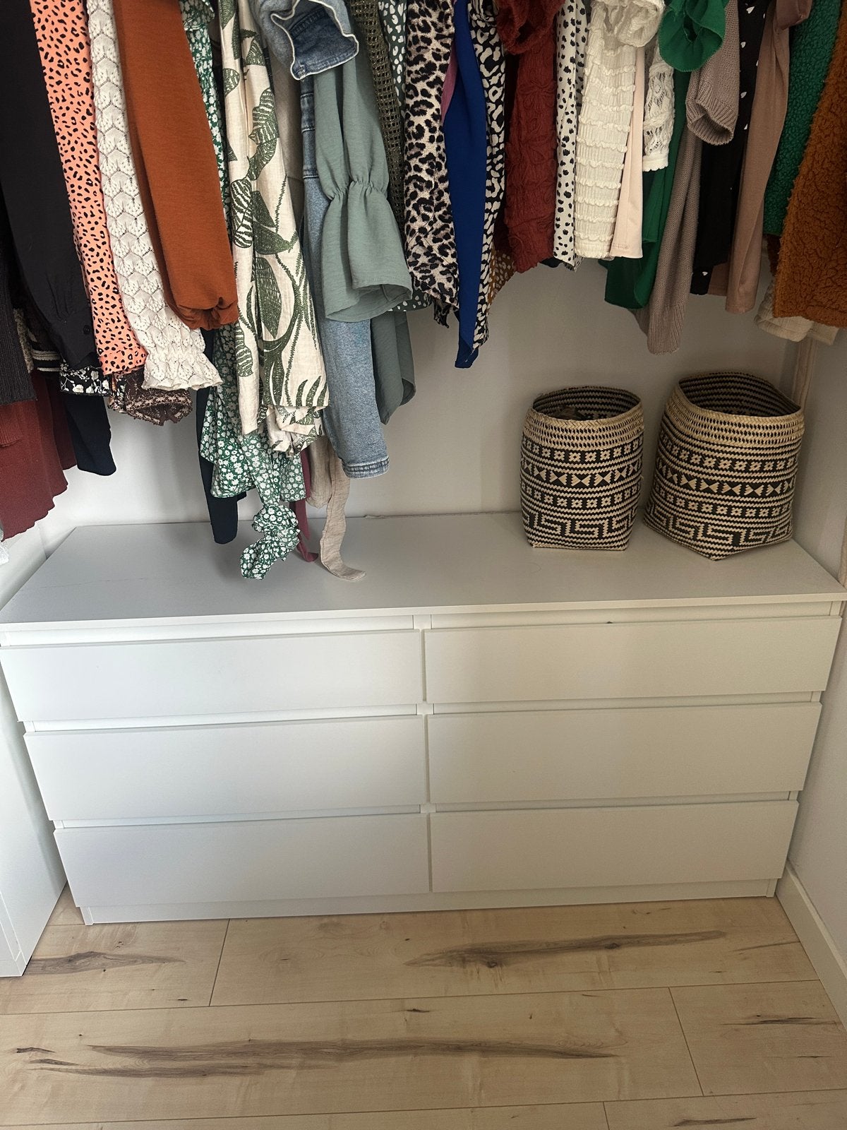 IKEA KULLEN Ladekast met 6 laden, wit, Huis en Inrichting, Kasten | Ladekasten, Ophalen, Overige materialen, Gebruikt, 100 tot 150 cm