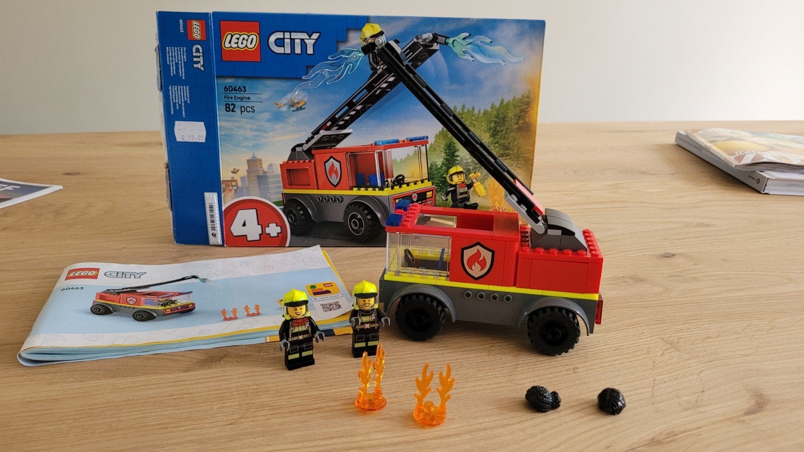 Lego city brandweer 60463, Ophalen of Verzenden, Zo goed als nieuw