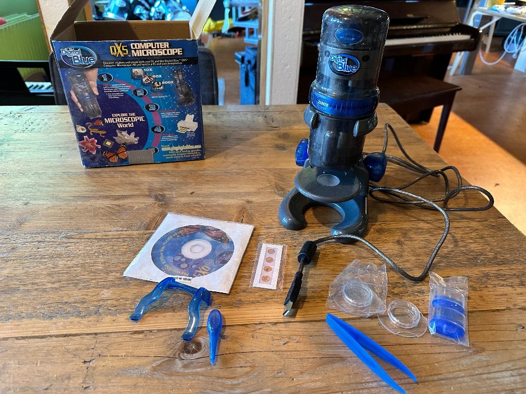 Digital Blue QX5 microscoop, Ophalen, Gebruikt, Ontdekken