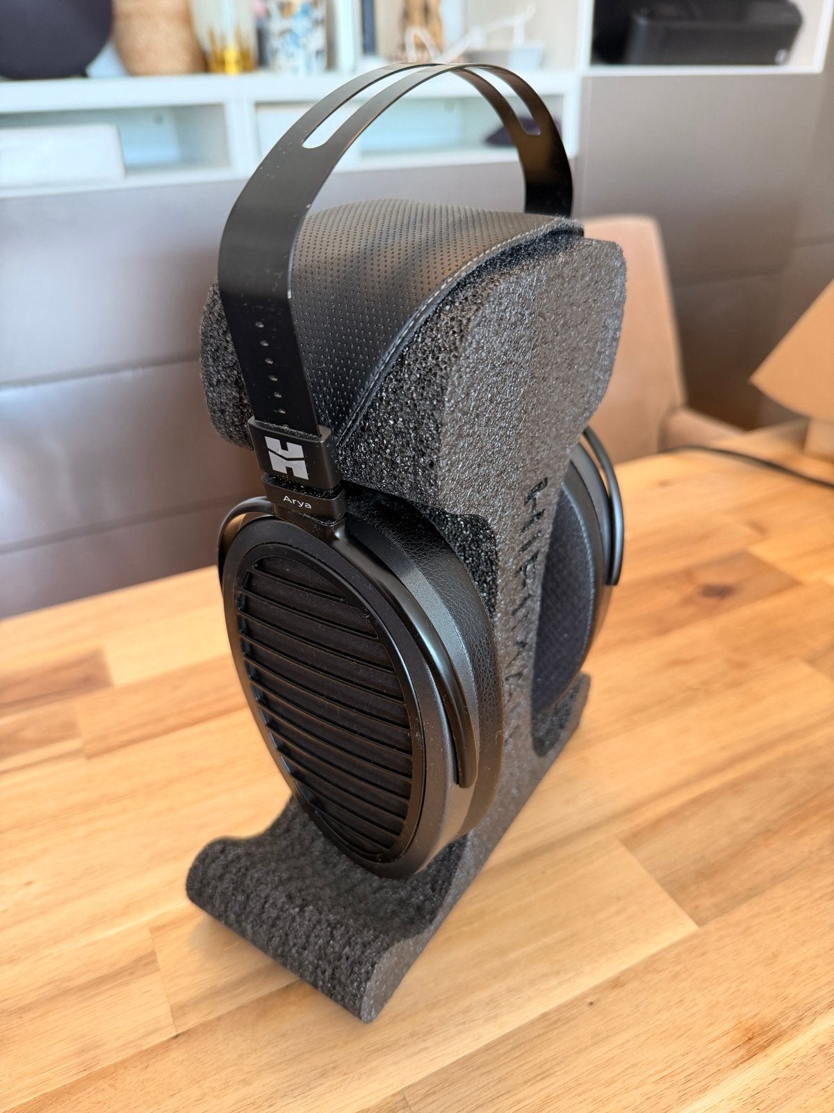 Hifiman Arya Stealth Planar Magnetische Hoofdtelefoon, Zo goed als nieuw, Over-ear, Zwart, Ophalen