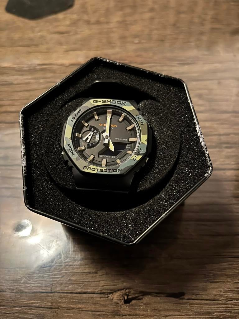 G-Shock horloge, Verzamelen, Militaria | Algemeen, Ophalen, Landmacht, Nederland, Embleem of Badge