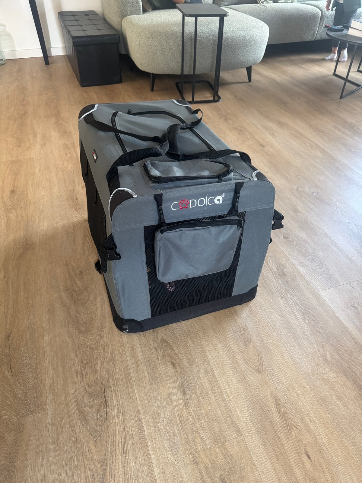 Honden reisbench zgan | 65x45x50, Ophalen, Zo goed als nieuw