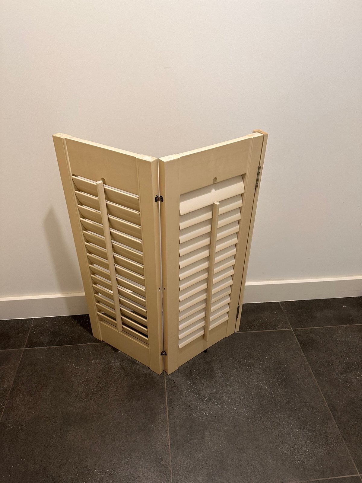 Brocante raamdecoratie shutters oude bouwmaterialen sober, Ophalen, Gebruikt, Hout, Verduisterend