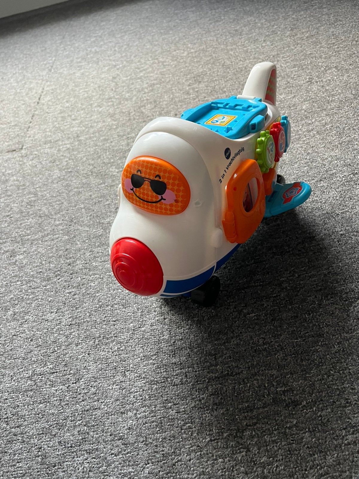V tech vliegtuig, Kinderen en Baby's, Speelgoed | Vtech, Ophalen, Zo goed als nieuw, 6 maanden tot 2 jaar