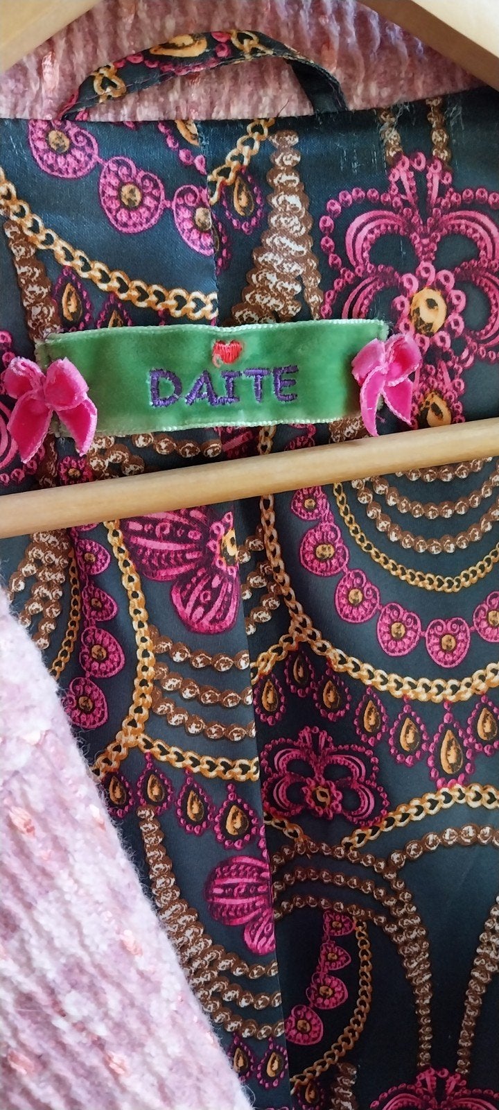 Daite Roze Jas Maat 42 (L), Kleding | Dames, Ophalen of Verzenden, Zo goed als nieuw, Maat 42/44 (L), Roze