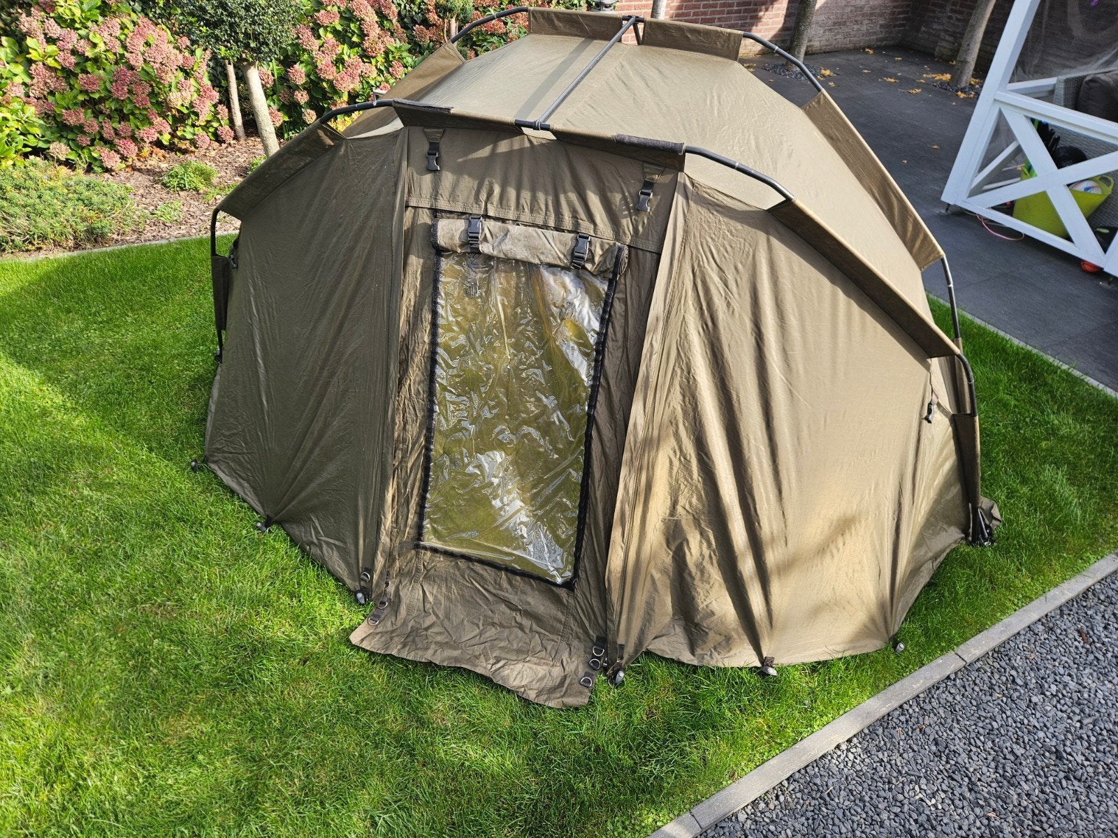JRC contact 2 man bivvy, Ophalen of Verzenden, Gebruikt, Overige typen