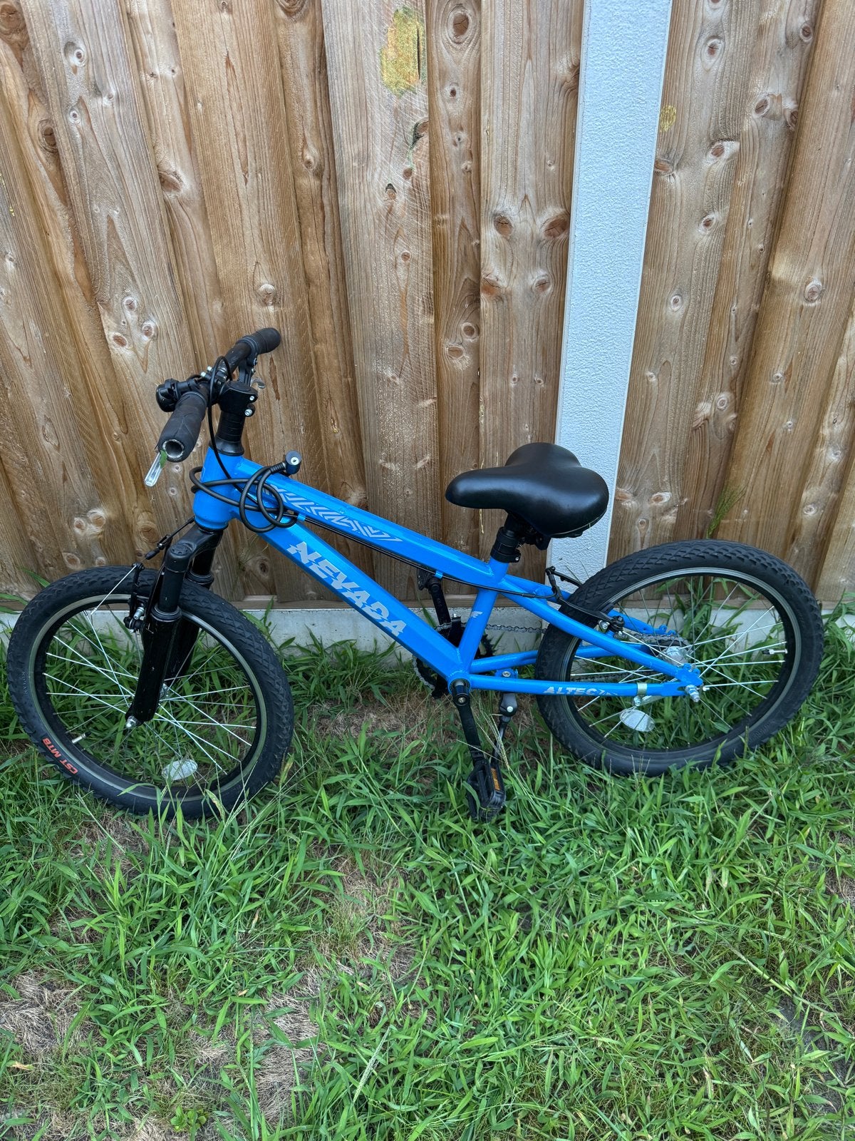 Kinderfiets Nevada - Blauw (Gebruikt), Ophalen, Gebruikt, Velgrem, 16 tot 20 inch
