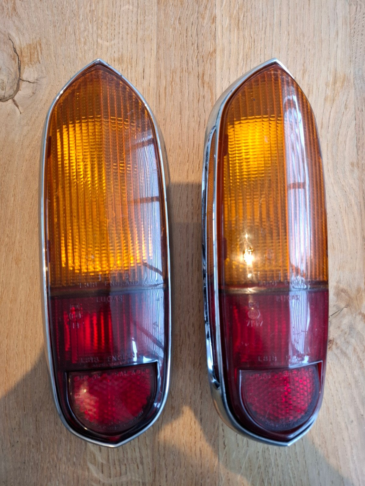 Lucas L818 Achterlichten (Set), Auto-onderdelen, Ophalen of Verzenden, Gebruikt, Oldtimer onderdelen
