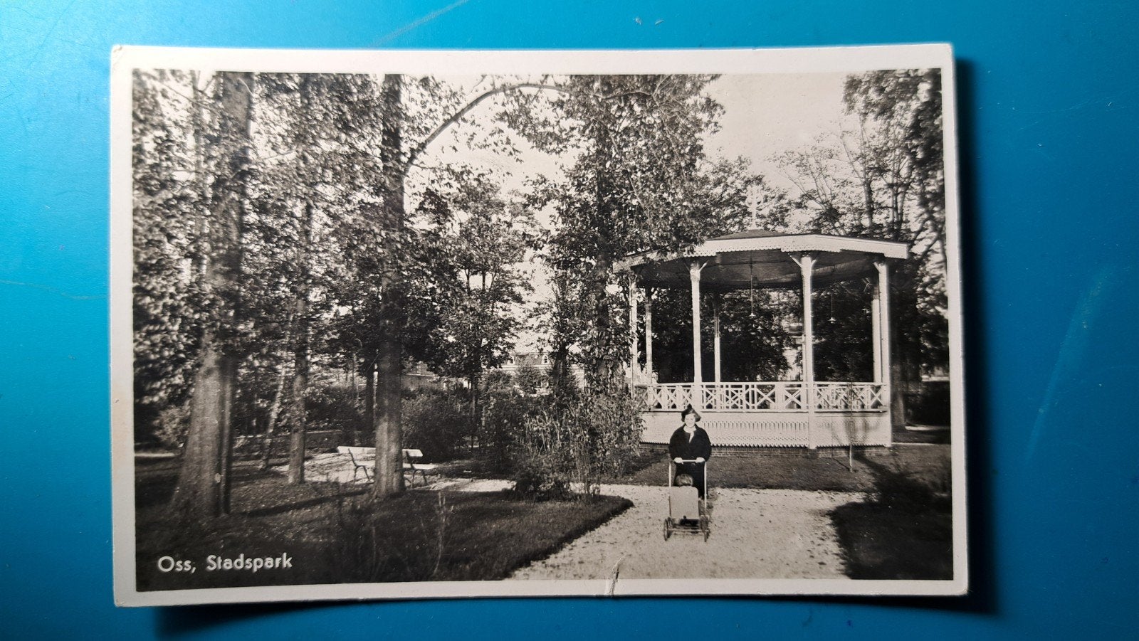 Oss Stadspark 1940, Verzamelen, Ophalen of Verzenden, 1920 tot 1940, Gelopen, Noord-Brabant
