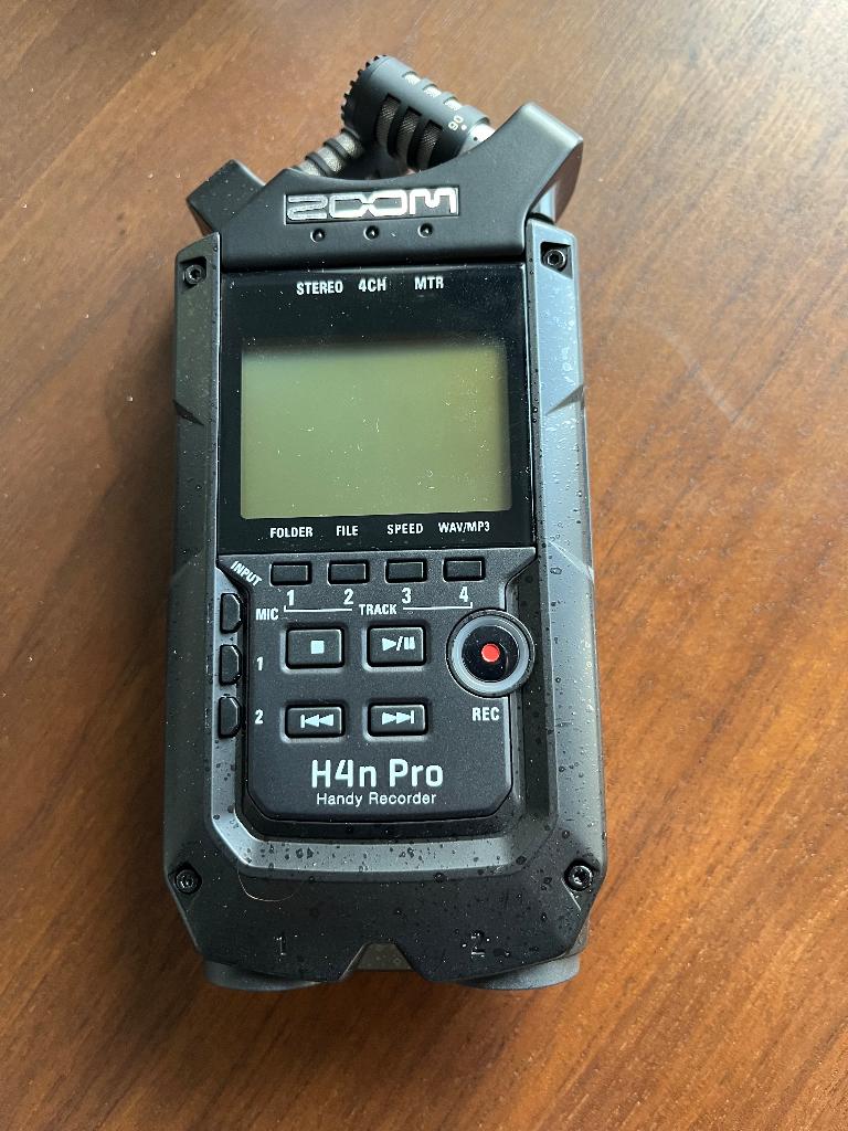 Zoom H4N Recorder, incl 32GB Ultra SD kaart, Audio, Tv en Foto, Professionele Audio-, Tv- en Video-apparatuur, Ophalen, Zo goed als nieuw