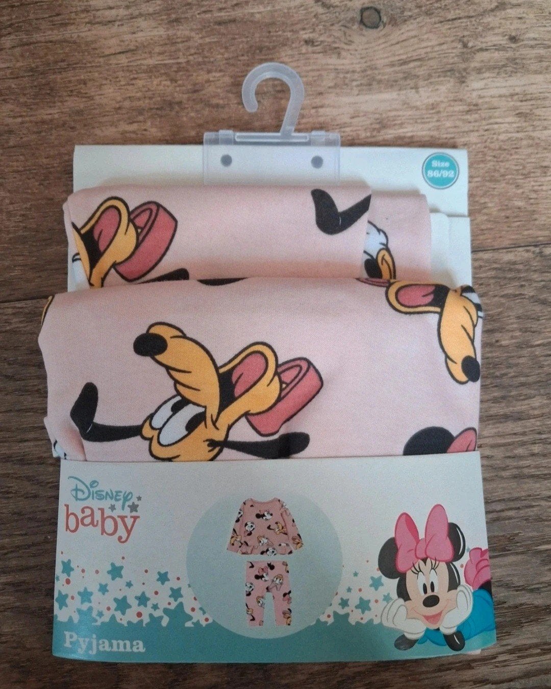 Nieuwe Disney Baby Pyjama - Pluto & Minnie Mouse, Ophalen of Verzenden, Nieuw, Maat 86