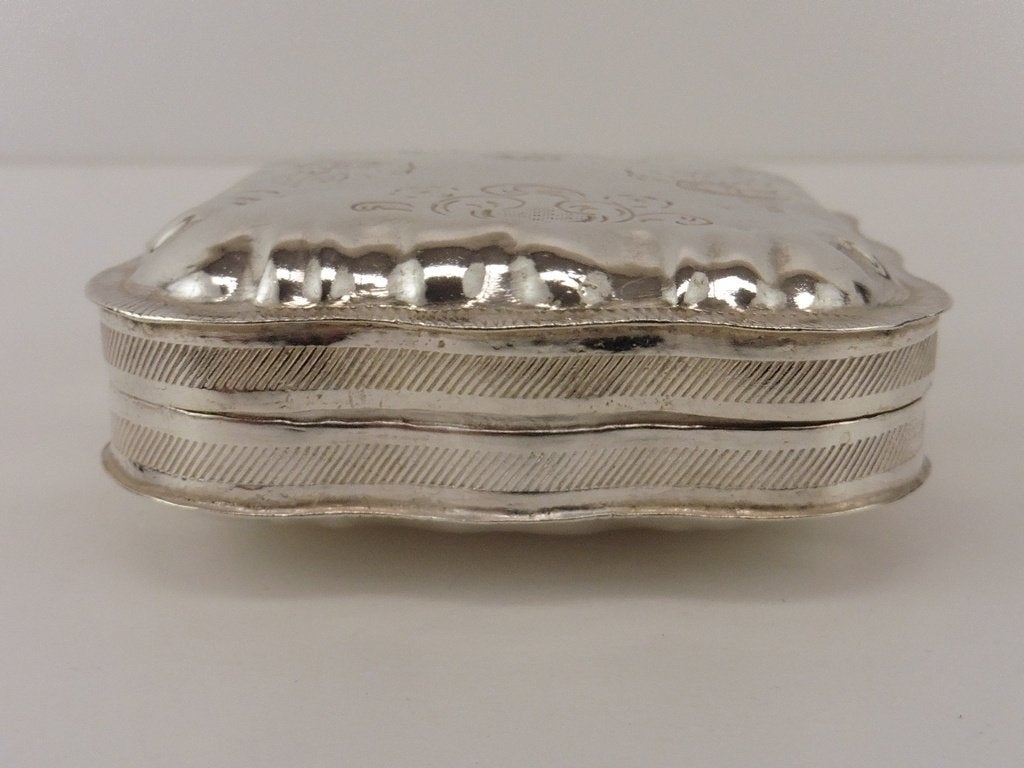 Zilveren pillendoosje                                    Z17, Ophalen of Verzenden, Zilver