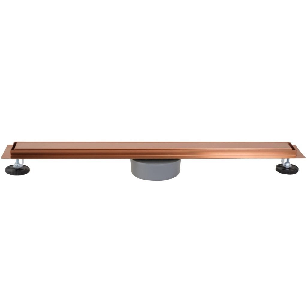 Douchegoot Geborsteld Koper Douchedrain 70 cm met Rooster, Ophalen, Afvoer, Info@dealplein.nl, Rvs