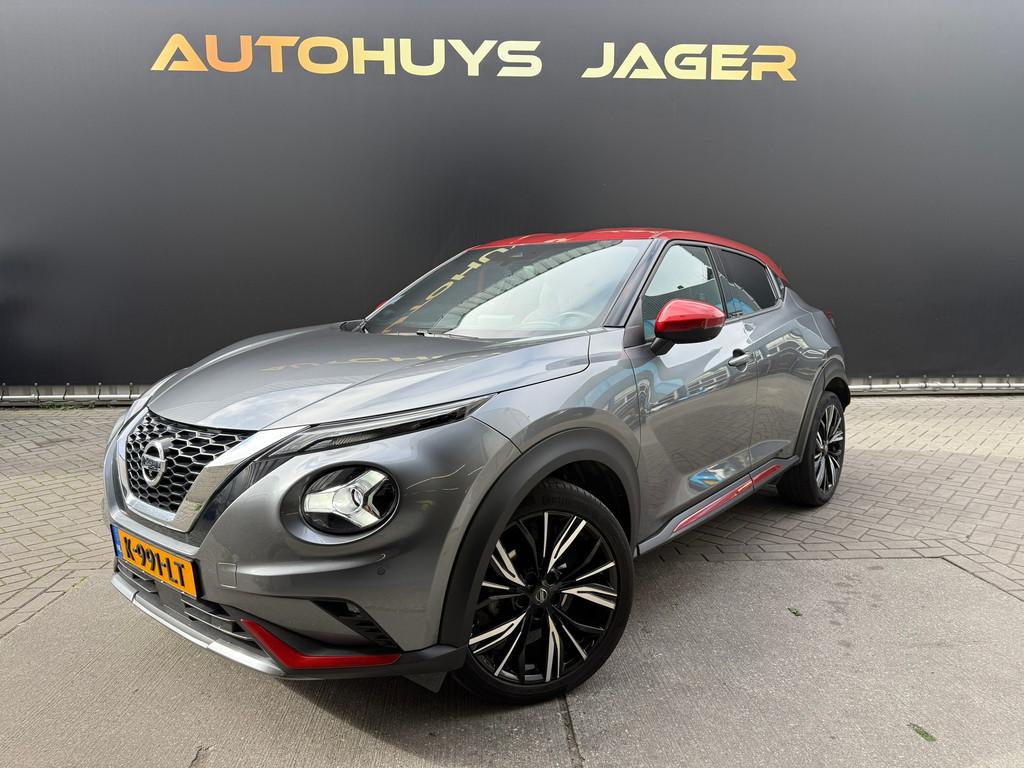 Nissan Juke 1.0 DIG-T N-Design Bose Leer Automaat 360 Sport+, Automatische klimaatregeling, Bedrijf, 19 km/l, 3 cilinders