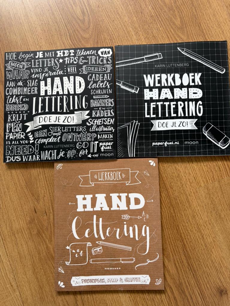 Handlettering boeken - Nieuw, Boeken, Ophalen of Verzenden, Nieuw, Tekenen en Schilderen