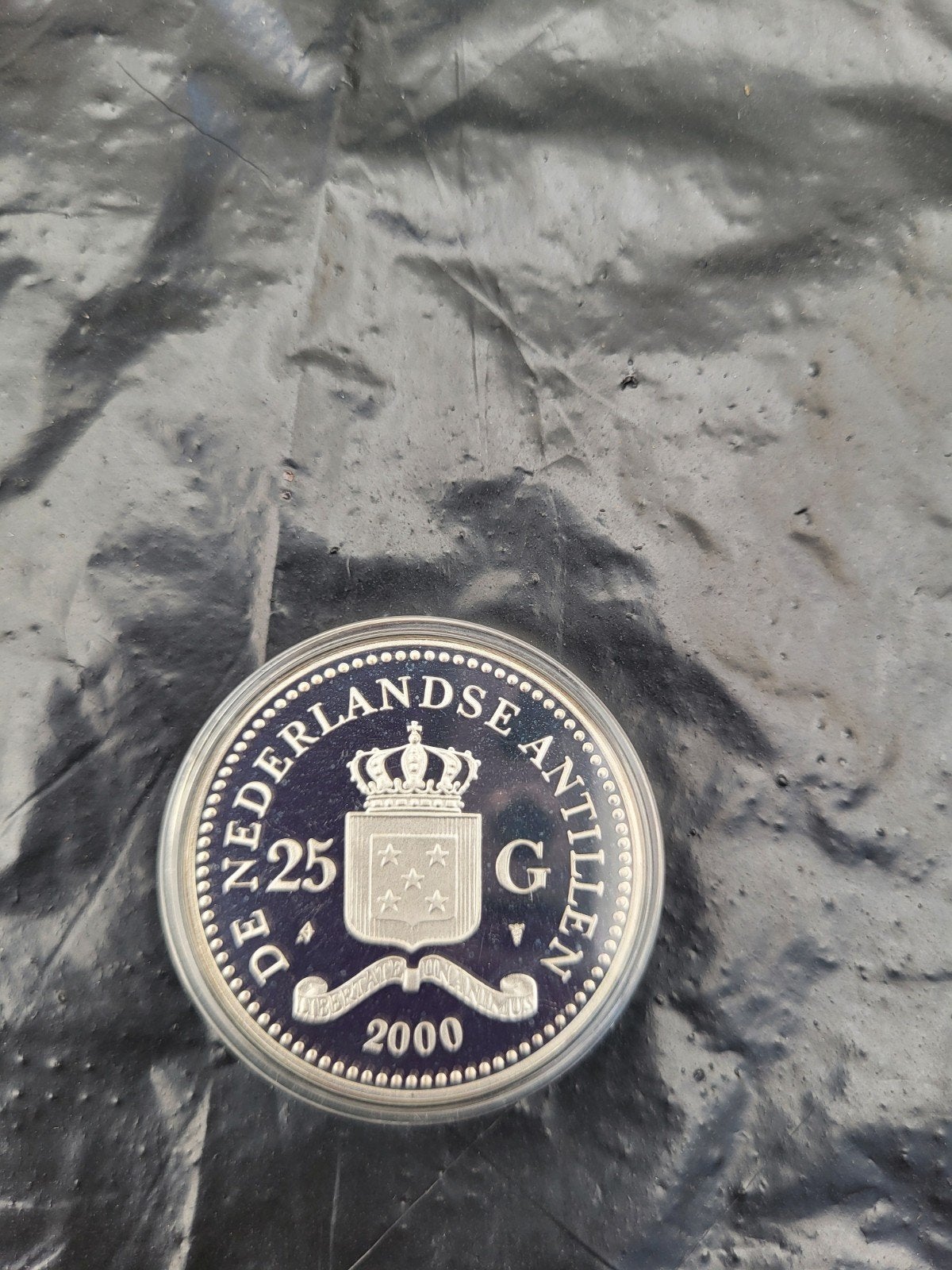 25 Gulden Nederlandse Antillen (8), Ophalen of Verzenden