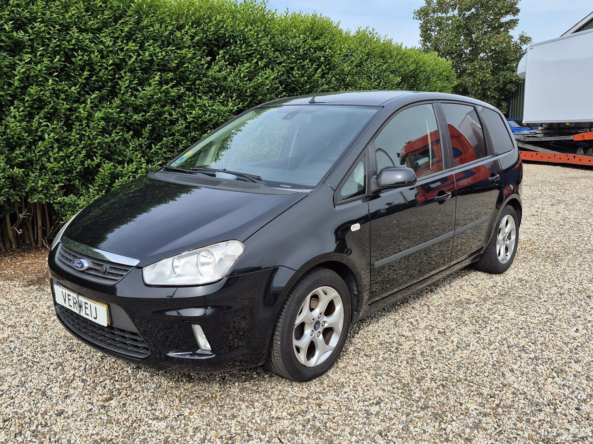 FORD C-Max 1.8 Titanium | Clima | Cruise | LM Velgen | CV, Voorwielaandrijving, Gebruikt, 4 cilinders, Zwart