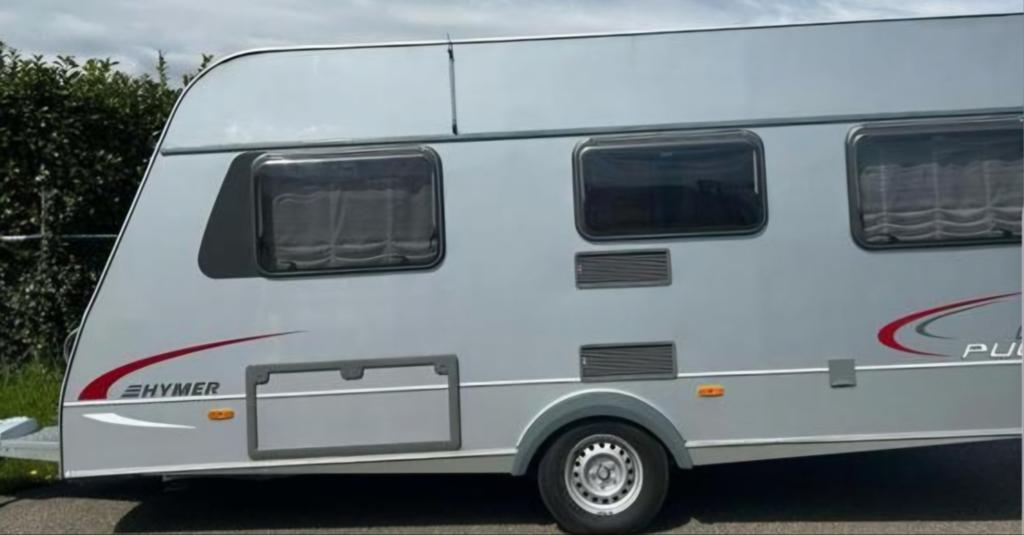 Eriba Hymer living pulse uit 2008, Rondzit, Kachel, Particulier, Eriba