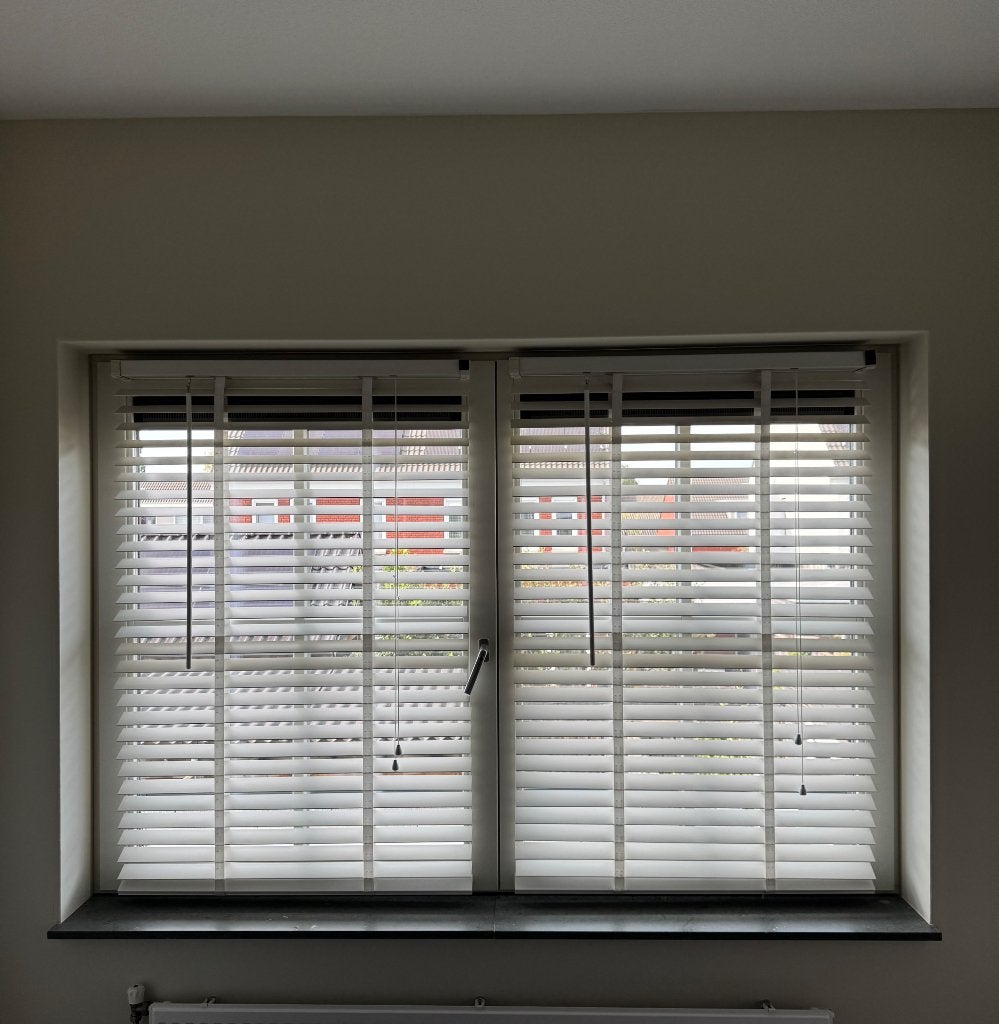 6 shutters raam, Ophalen, 90 cm, Overige merken, In te korten