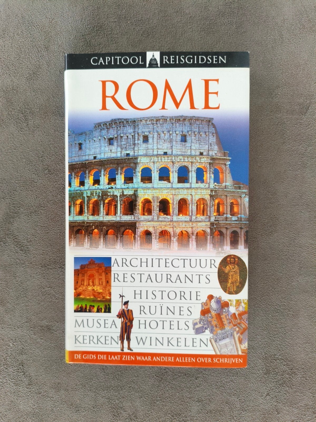 Rome, Capitool reisgids, Capitool, Europa, Ophalen of Verzenden, Zo goed als nieuw