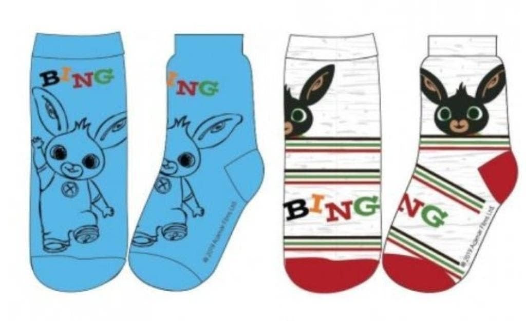 Bing Konijn Sokken - 2 paar - Maat 27/30, Jongen of Meisje, Nieuw, Sokken, Bing
