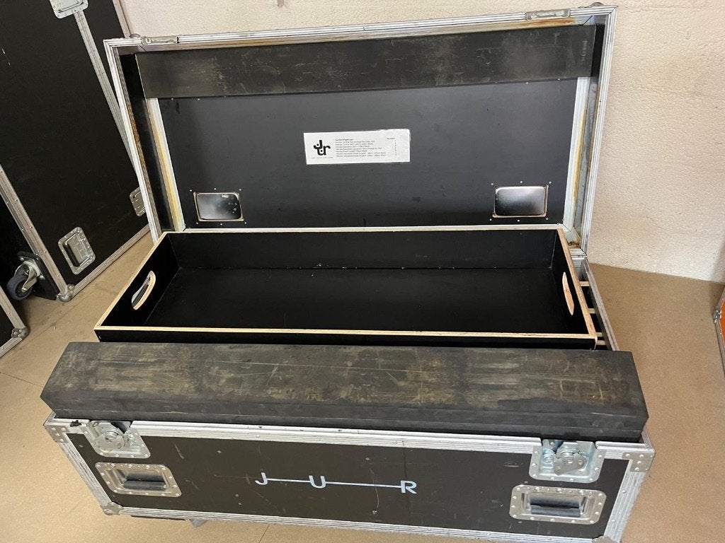 Flightcase - pipe & drape set, Ophalen, Gebruikt, Licht